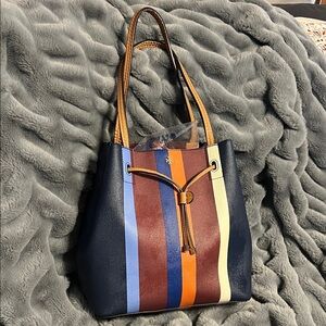 Tory Burch Kerrington Stripe Bag